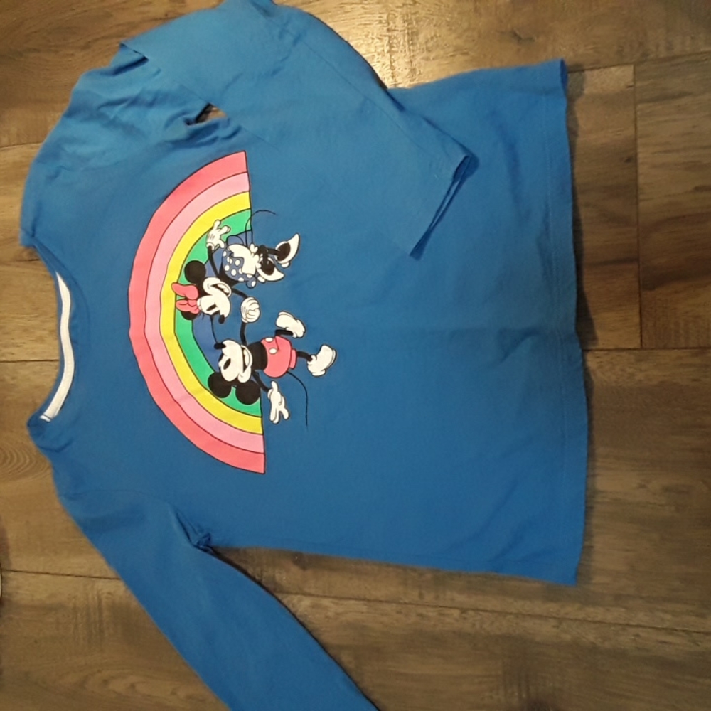 blue t shirt girls L Disney